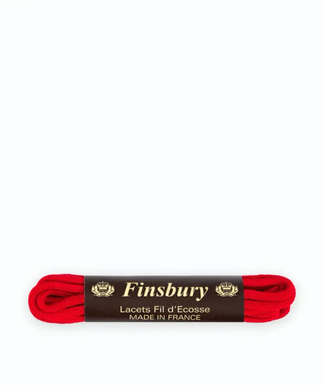 Finsbury veters rood katoen rond 75 cm