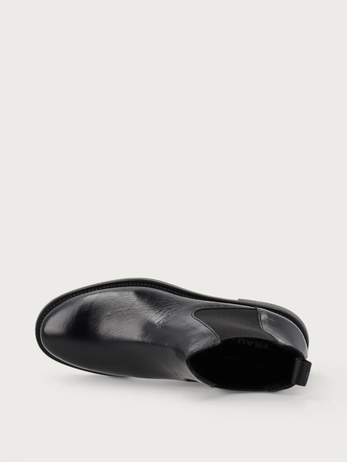 Frau Verona beatle boots leer zwart dames