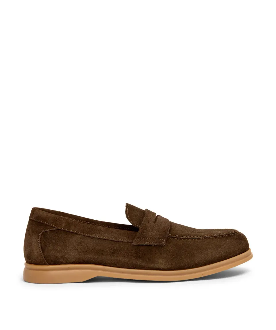 Finsbury Portobello loafers olijf suède