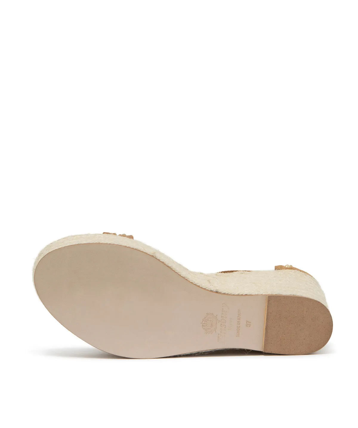 Finsbury CAMILLE Sandalen Beige Suède Sleehak