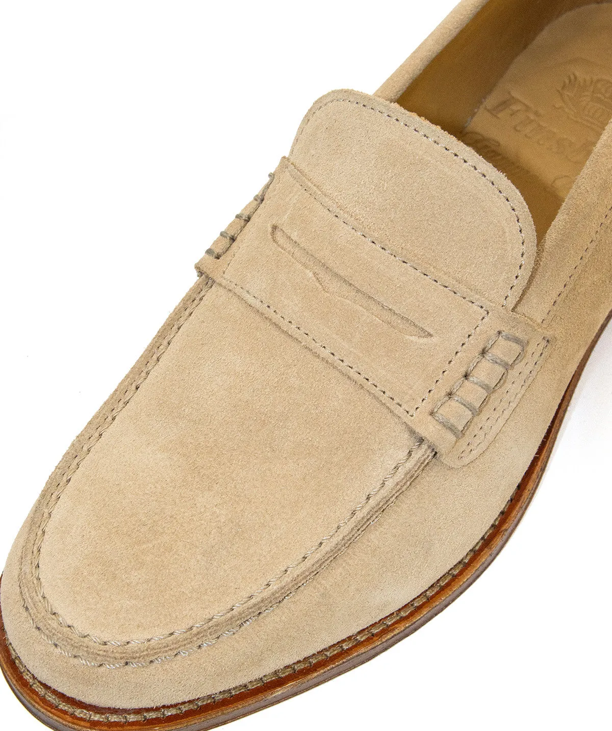 Finsbury Tiffany loafers beige amber leer