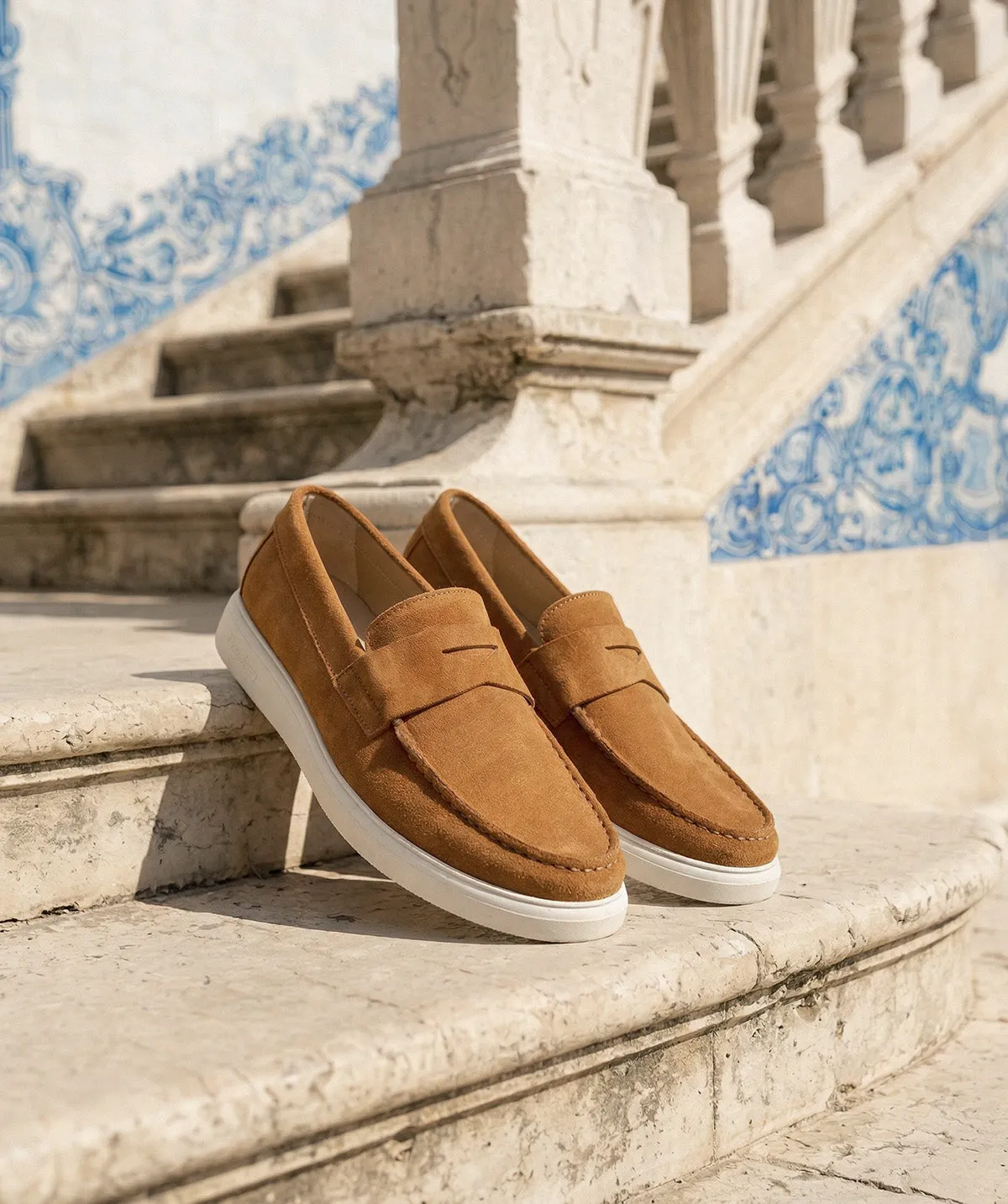 Finsbury Acapulco Loafer Whisky Suède