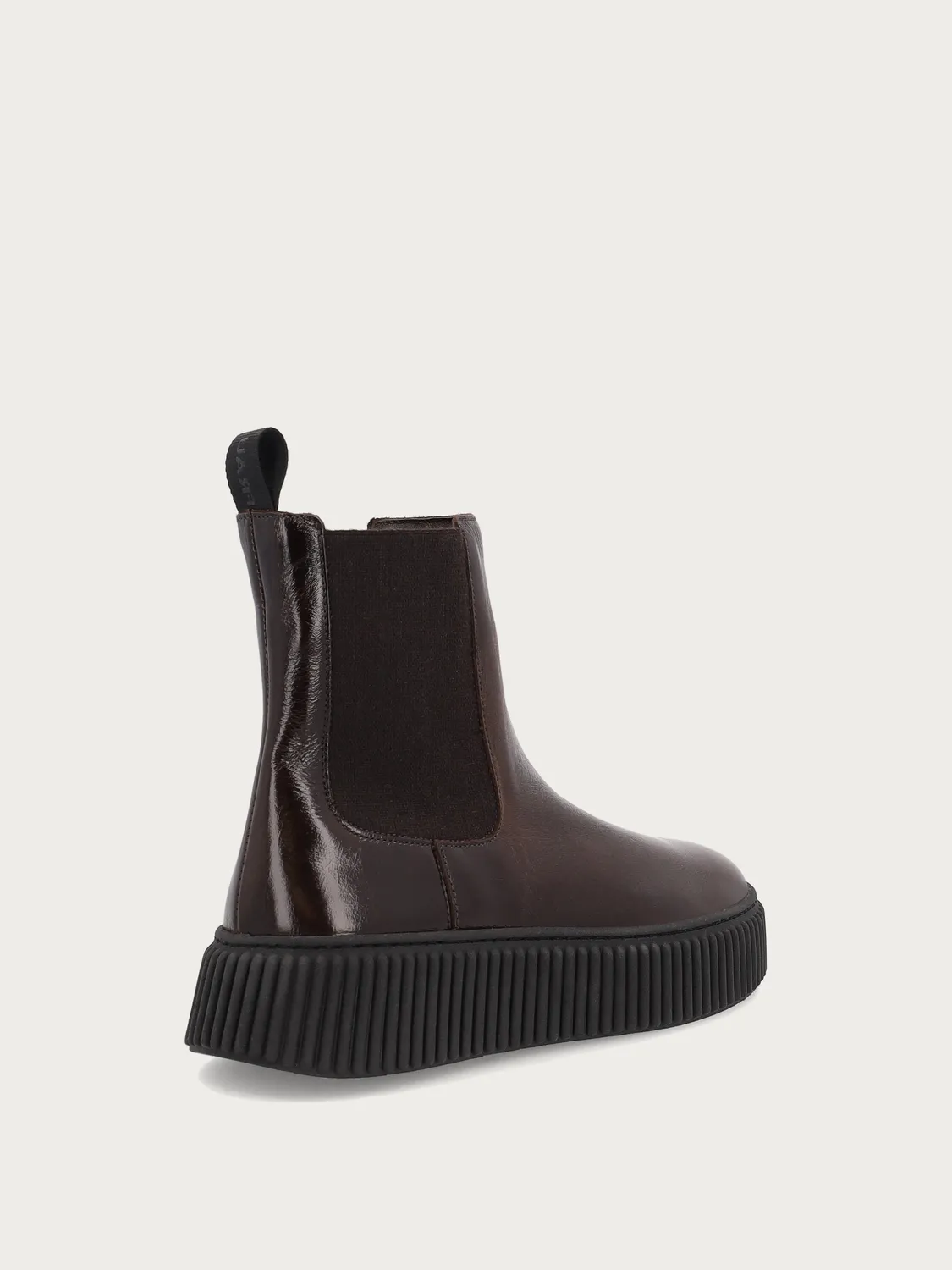 Frau Verona Beatle boots bruin gepolijst leer