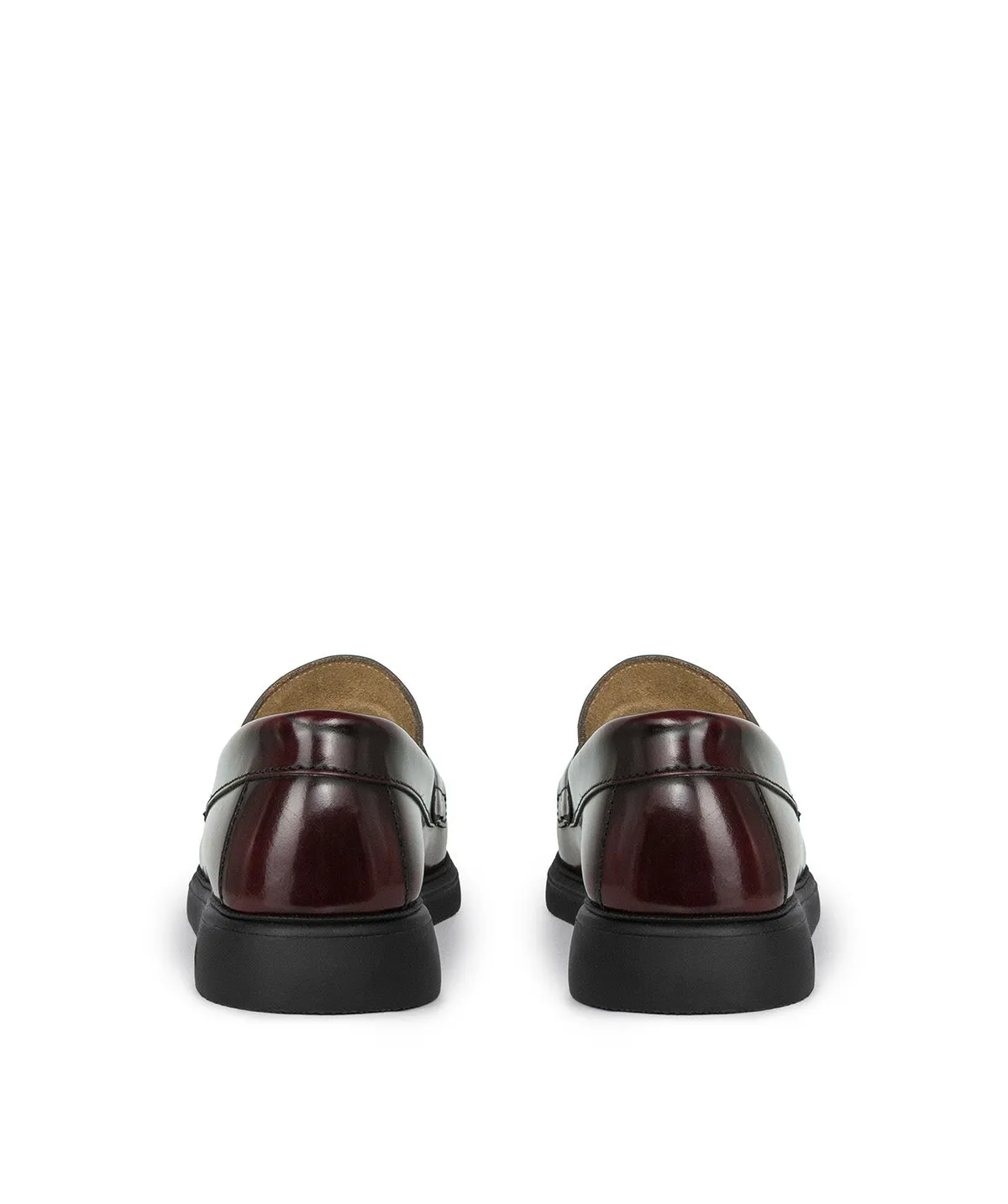 Finsbury Eduardo loafers bordeaux glad leer