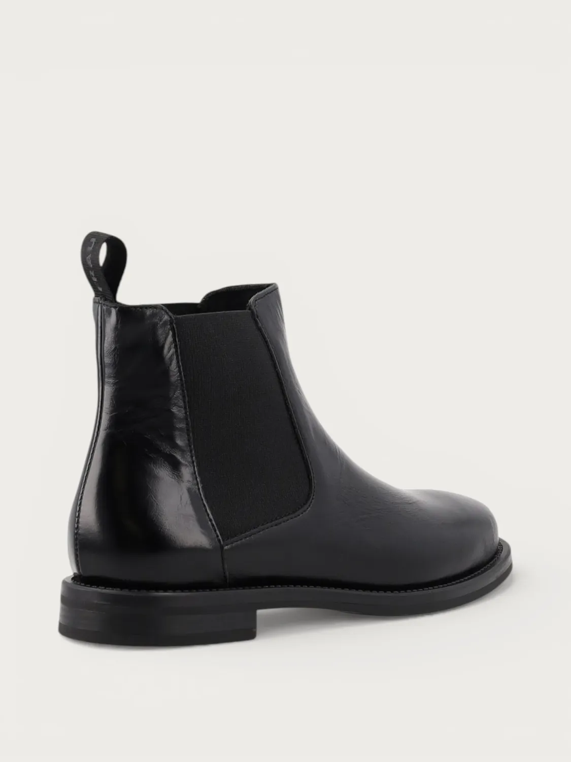 Frau Verona beatle boots leer zwart dames