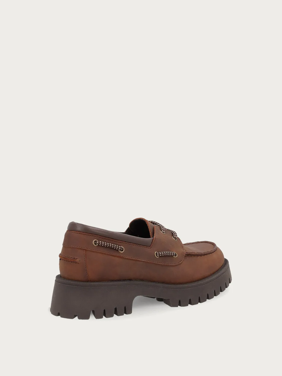 Frau FX bootschoenen bruin nubuck profielzool