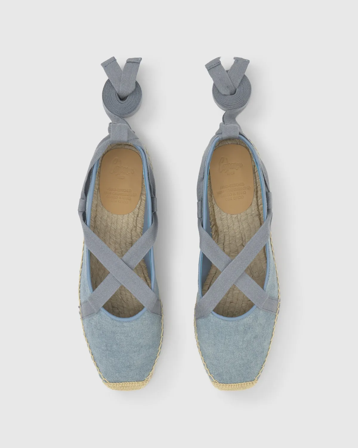 Castaner Petunia V 002 espadrille aqua canvas