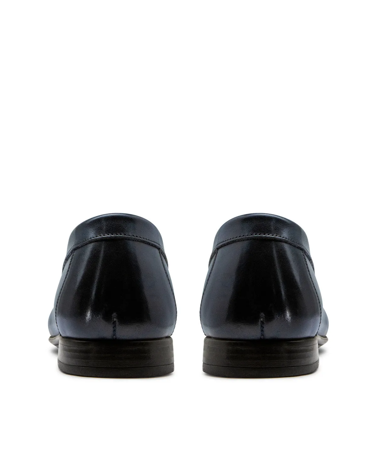 Finsbury CLAYTON loafers blauw gepatineerd