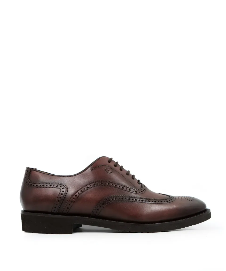 Finsbury Latina Kendal oxfordschoenen walnootbruin licht