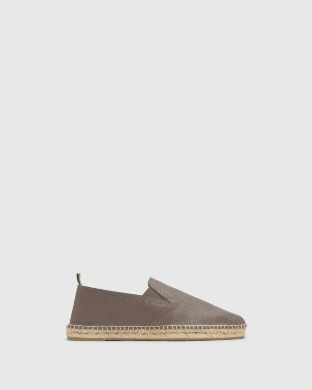 Castaner Justin 249 espadrilles taupe leer heren