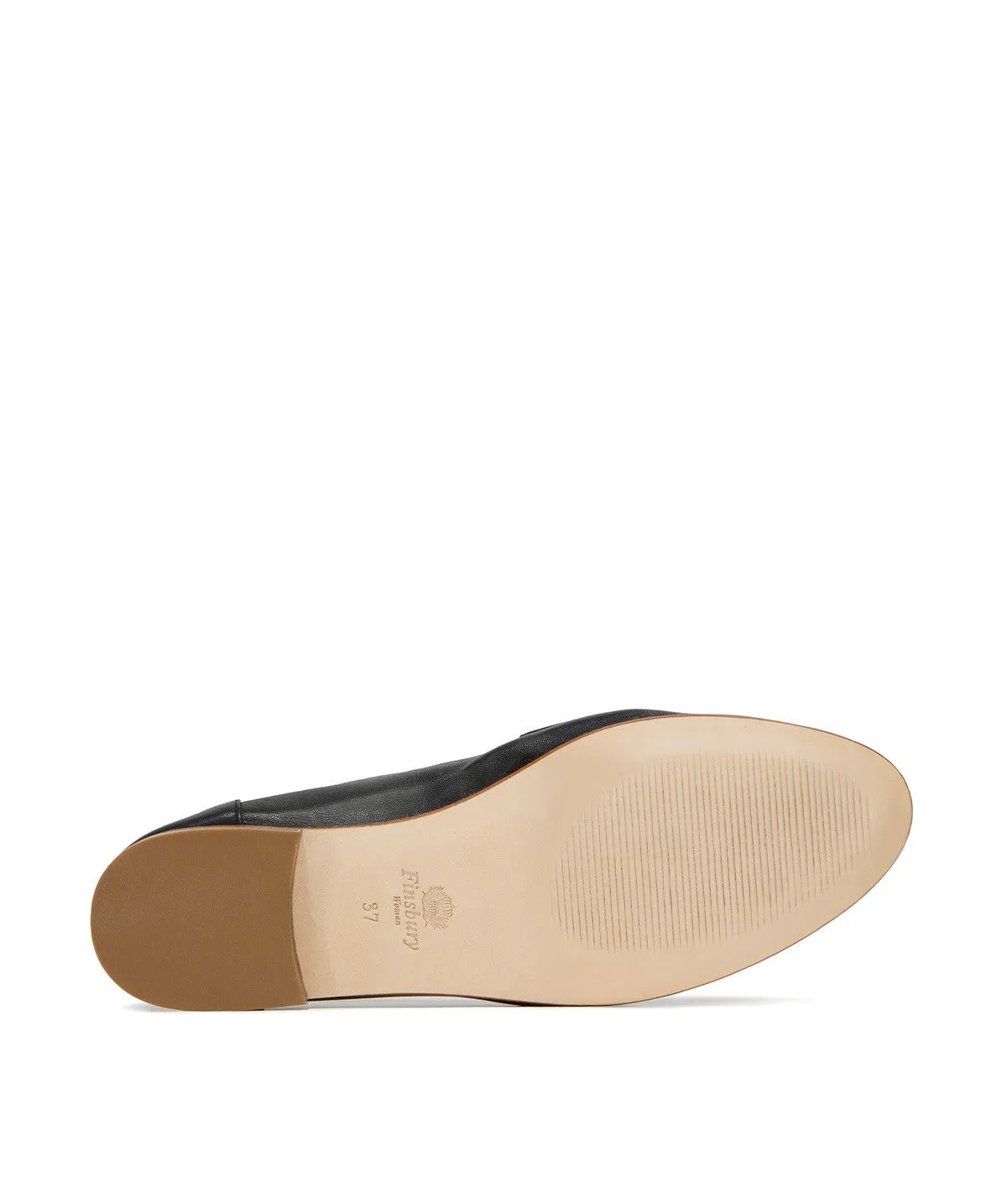 Finsbury Amélie Loafers Zwart Leer Dames