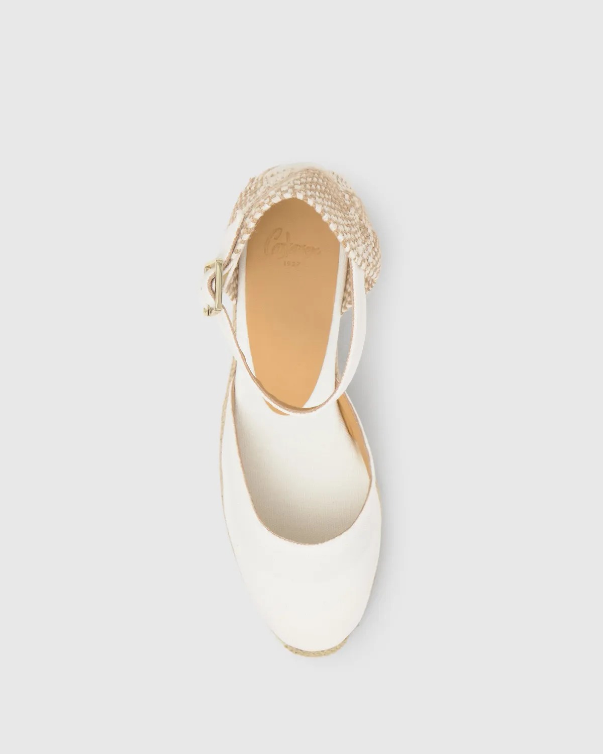 Castaner Carol 3/001 espadrilles Wit canvas