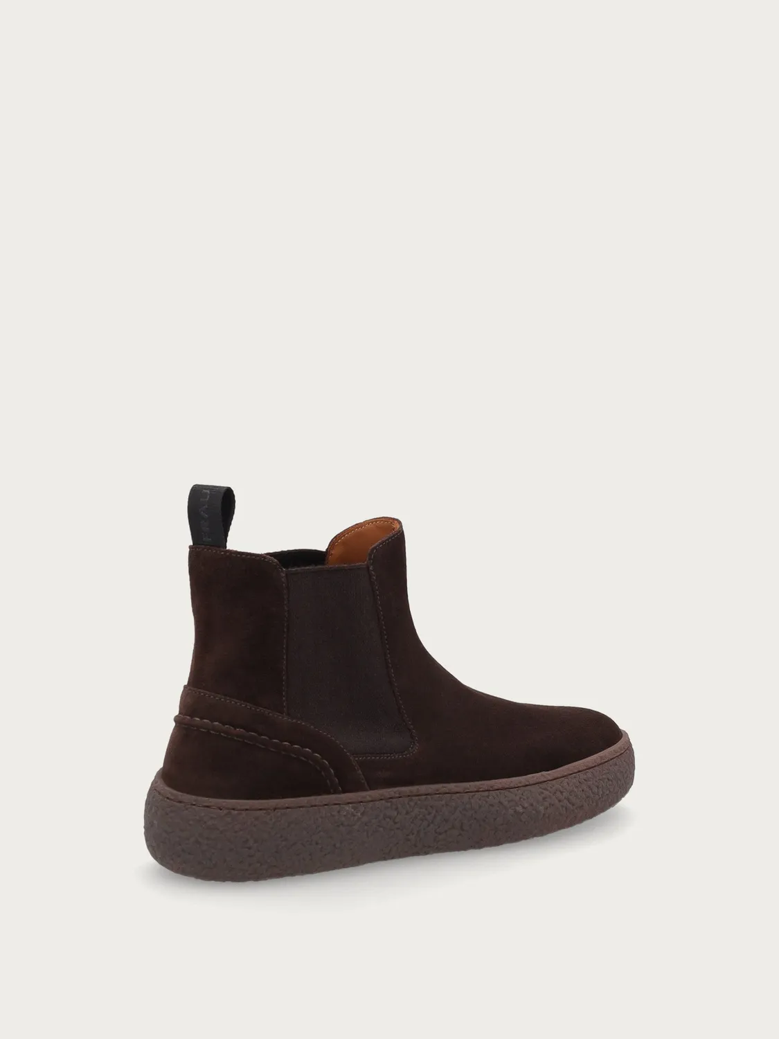 Frau Urban donkerbruine suède beatle boots heren
