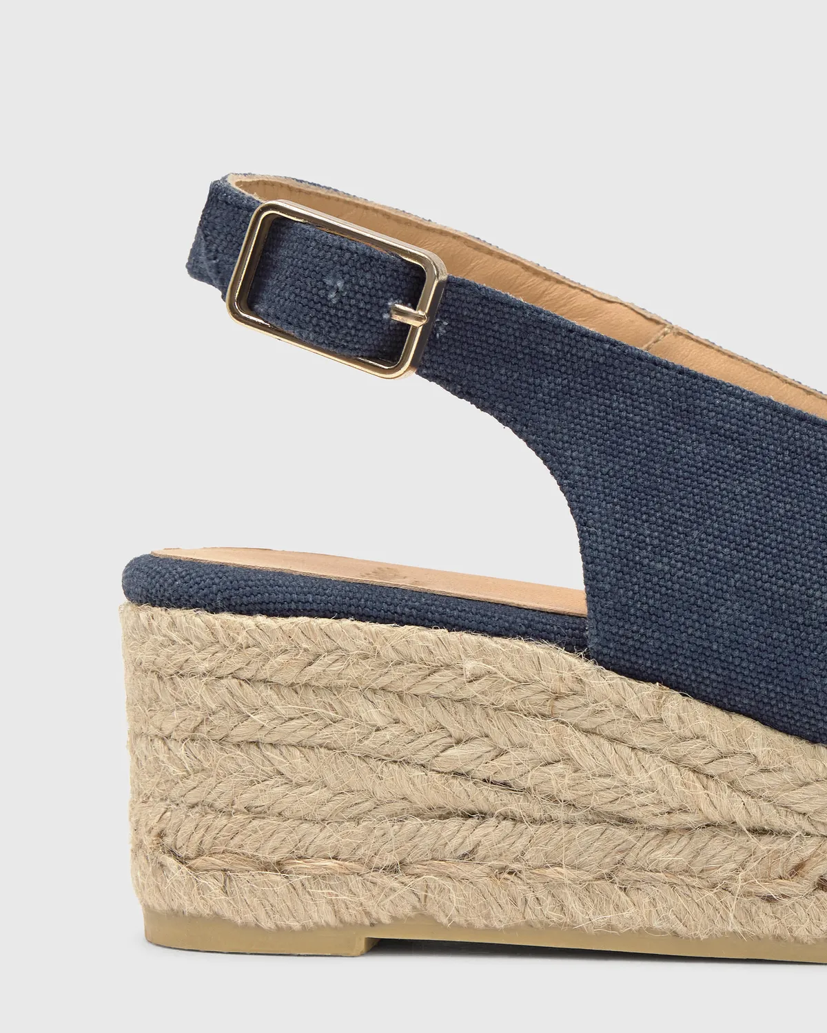 Castaner DOSALIA/3/002 espadrilles blauw peep-toe 5cm