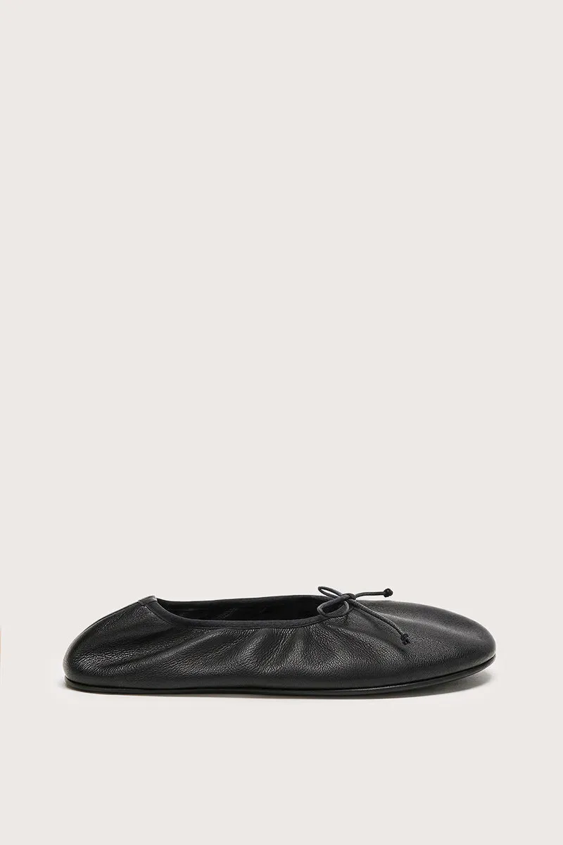 Bryan Stepwise Elia barefoot ballerina's zwart leer