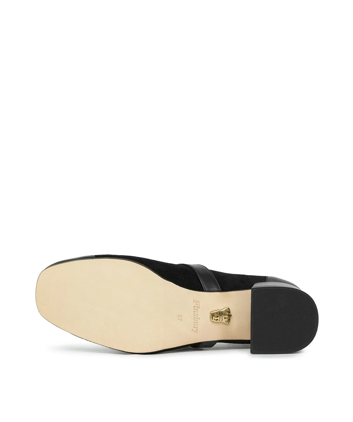 Finsbury Melissa pumps zwart leer 3 cm hak
