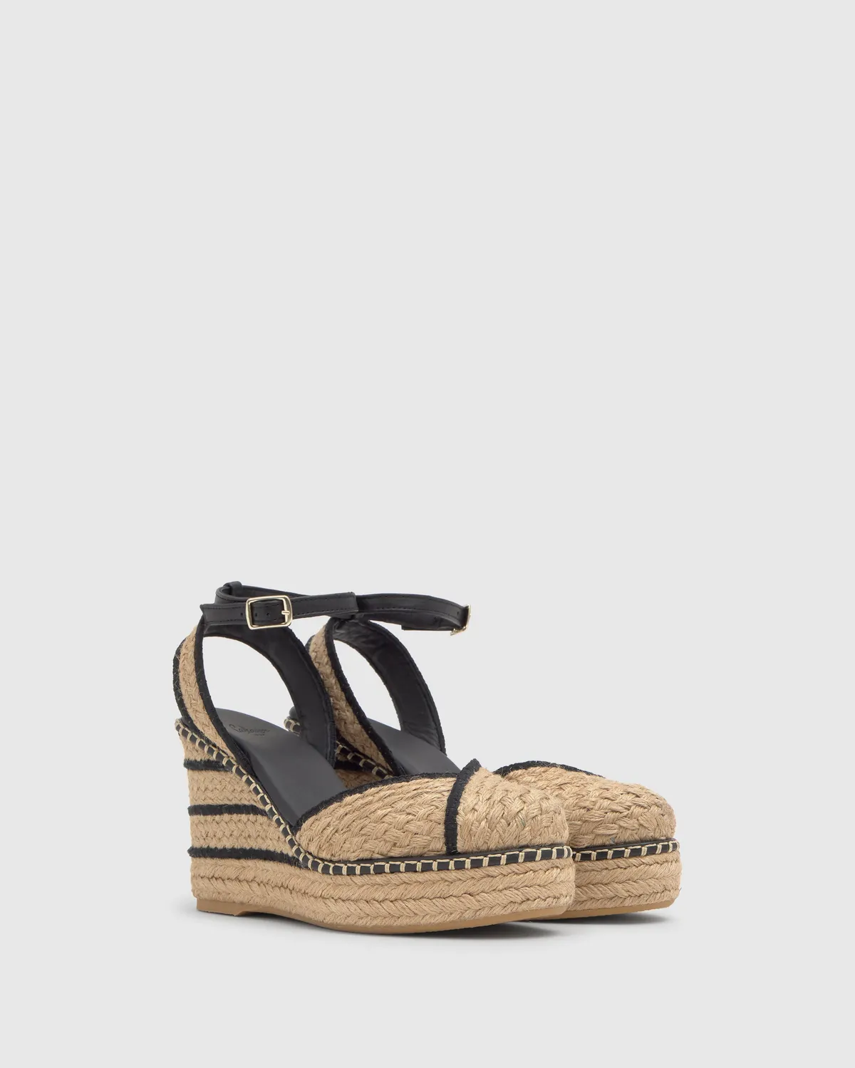 Castaner Cova 8ED/297 espadrilles naturel-zwart jute