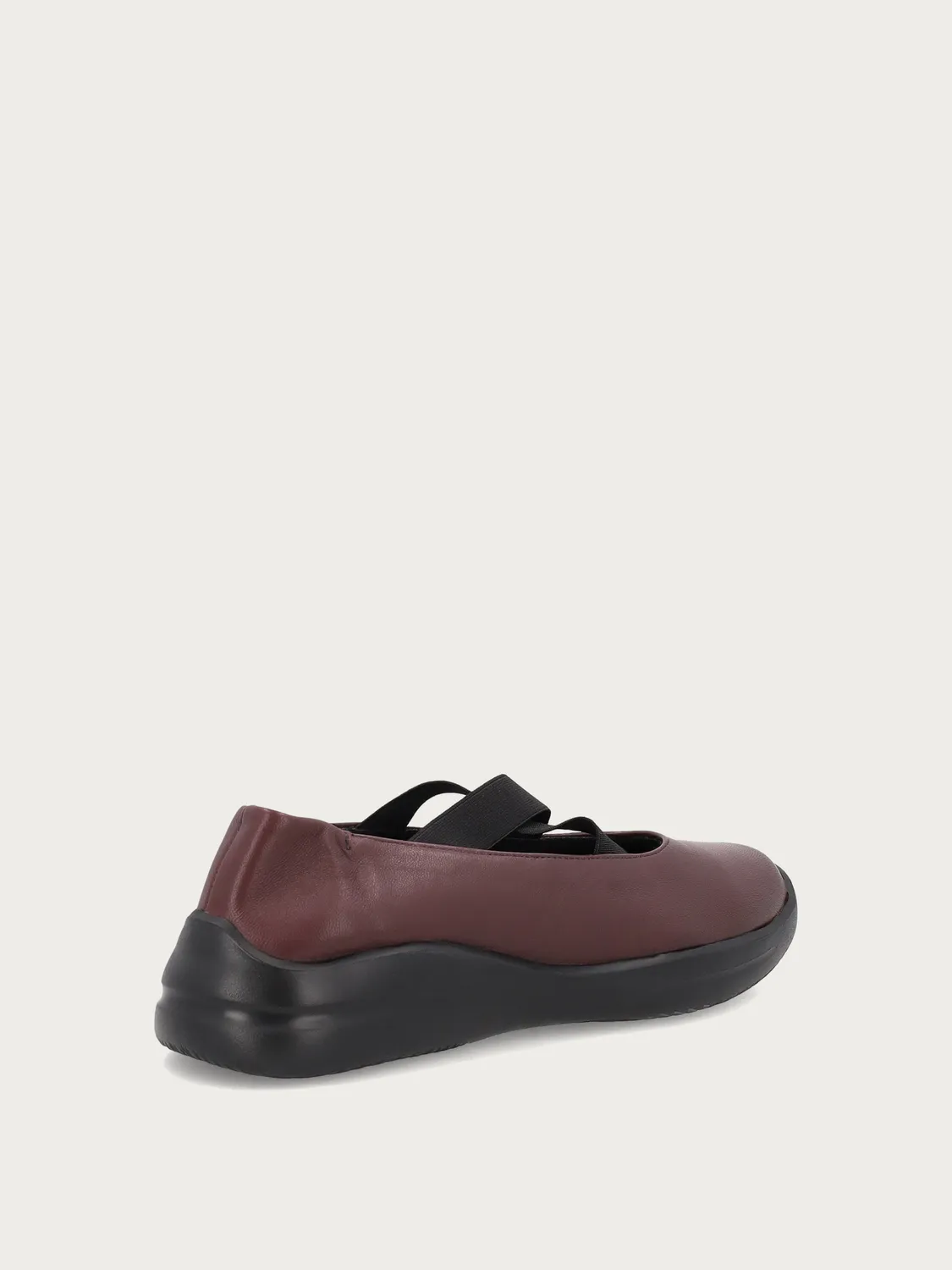 Frau Comfort ballerina's bordeaux leer sportief