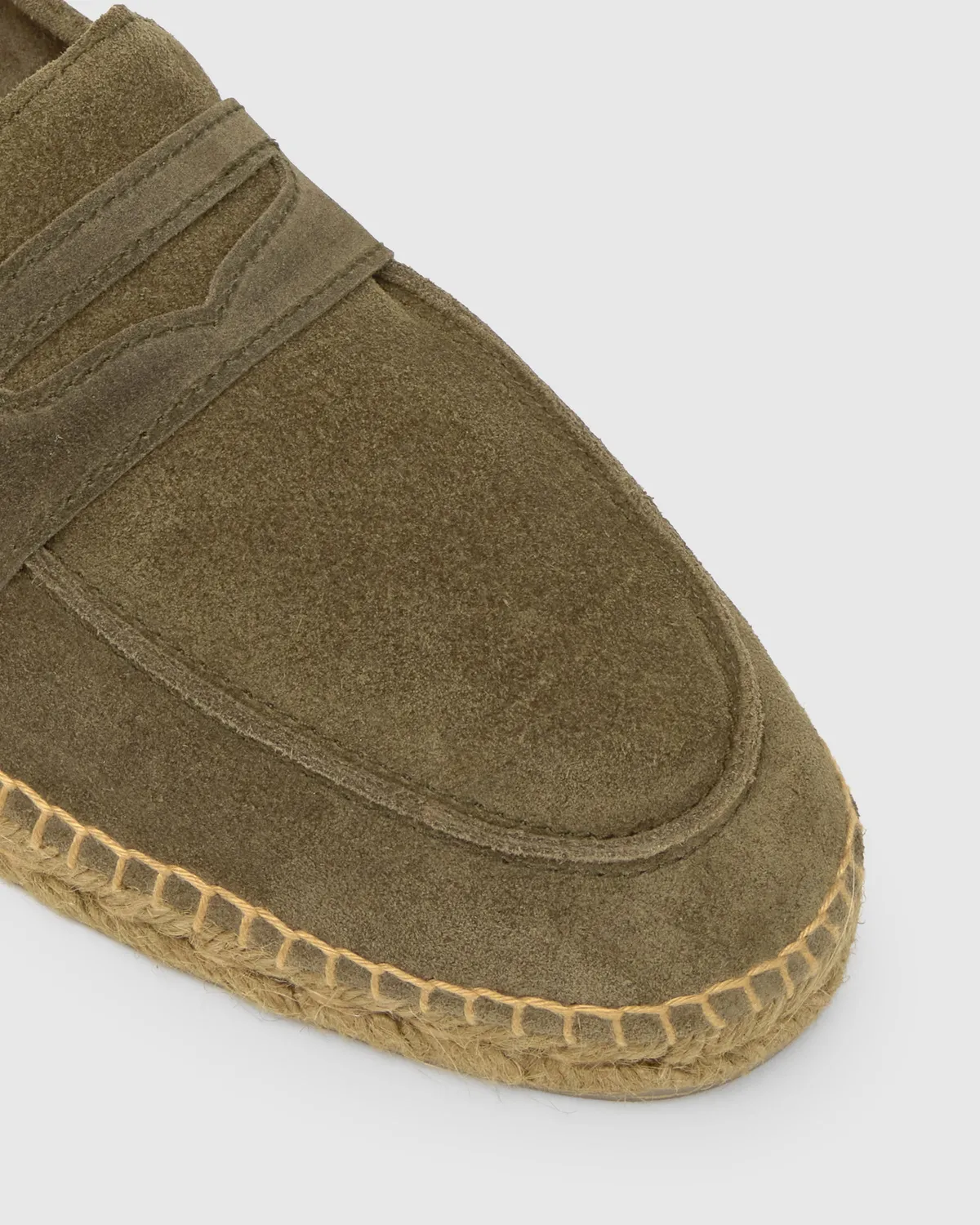 Castaner Nacho T/186 espadrilles bosgroen suède heren