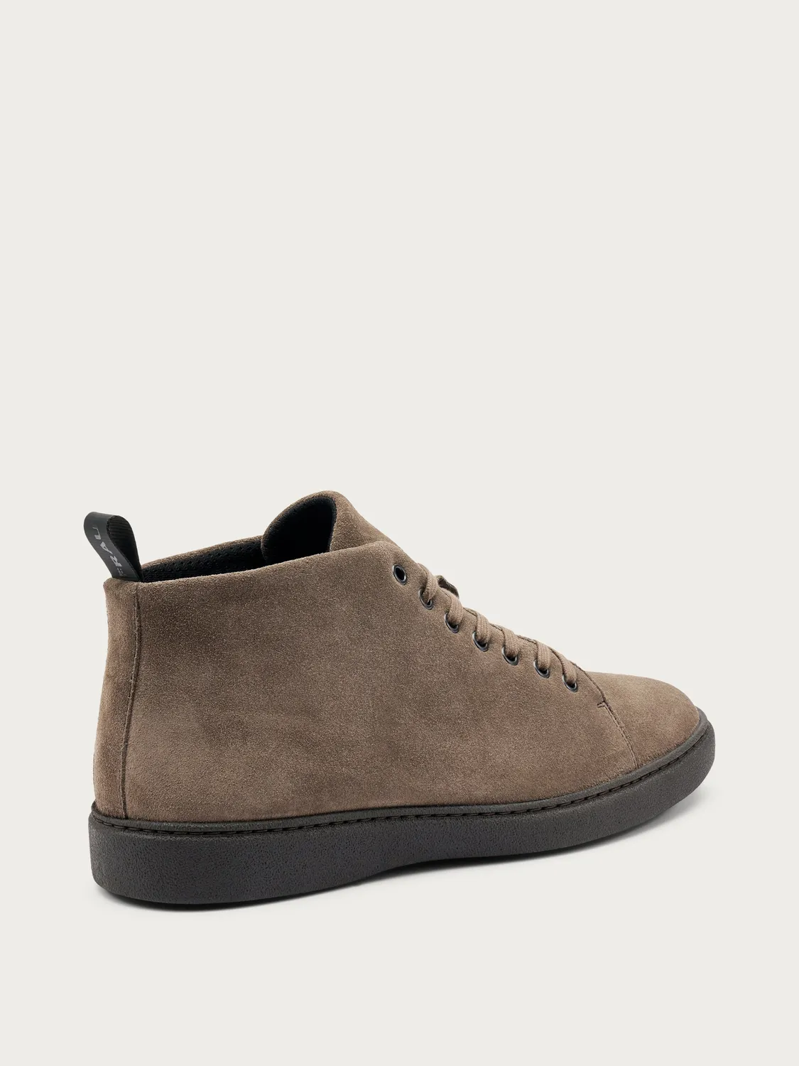Frau Verona beige suède hoge veterschoenen heren
