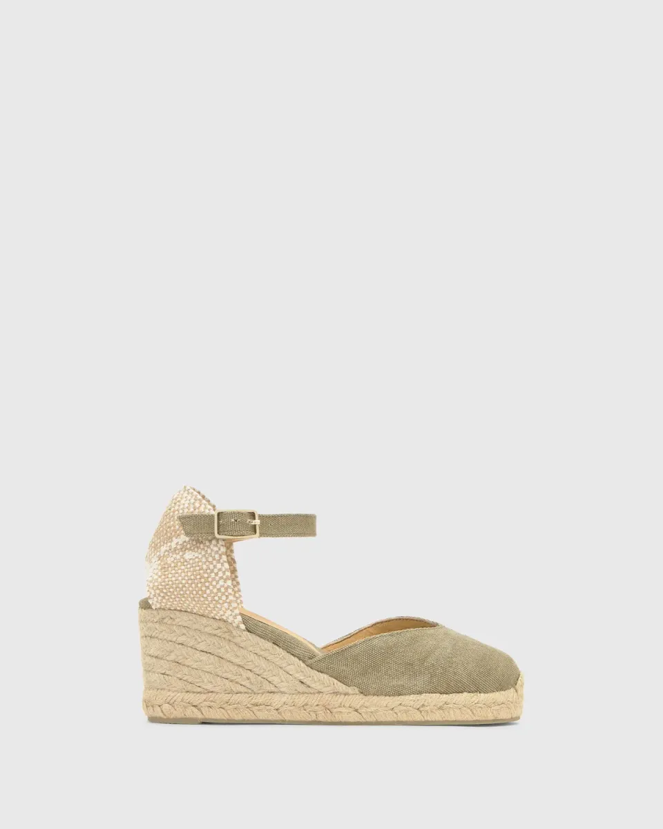 Castaner Chiarita 6 002 espadrille laurel katoen 7 cm