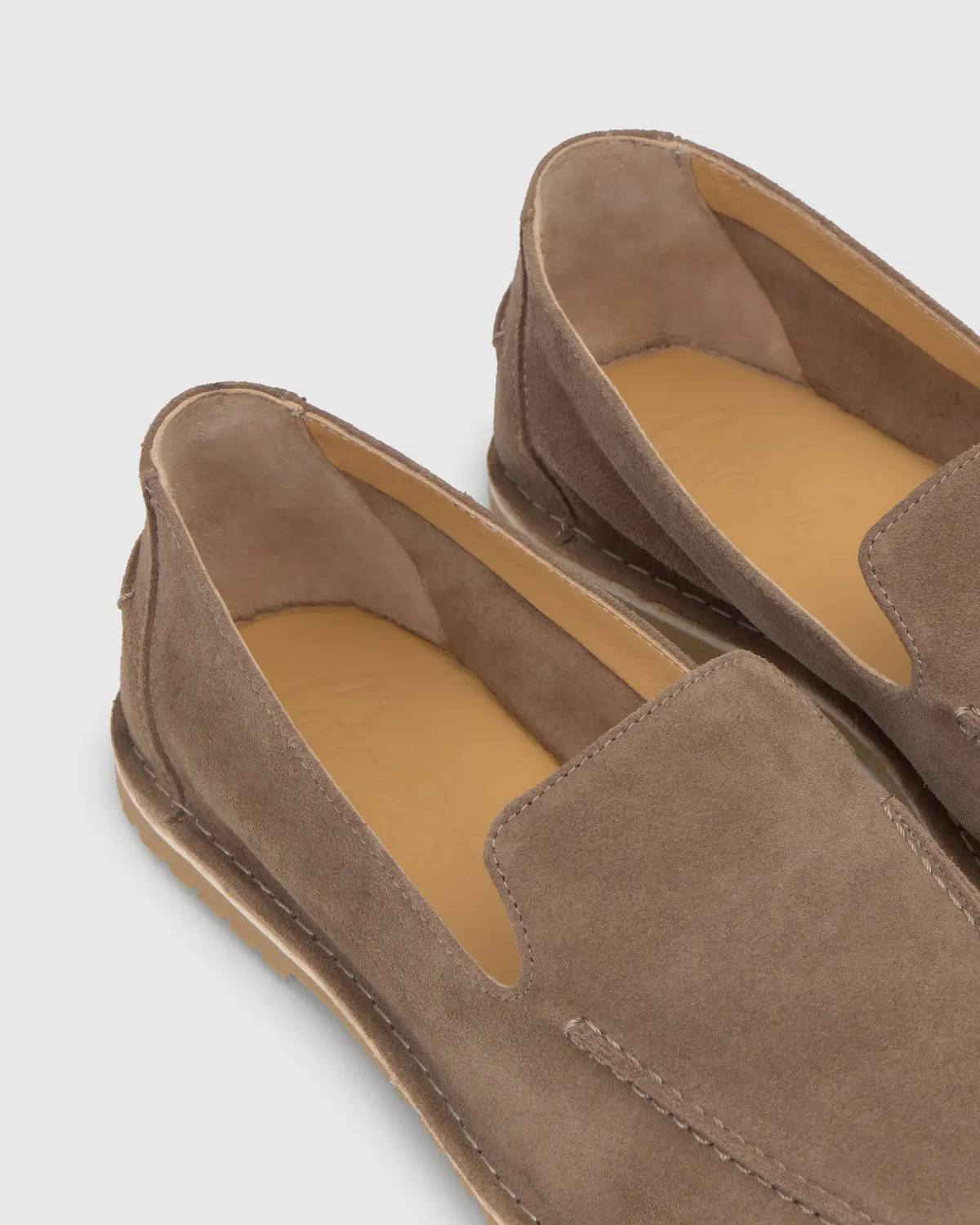 Castaner Litos 186 loafers topo suède jute profiel