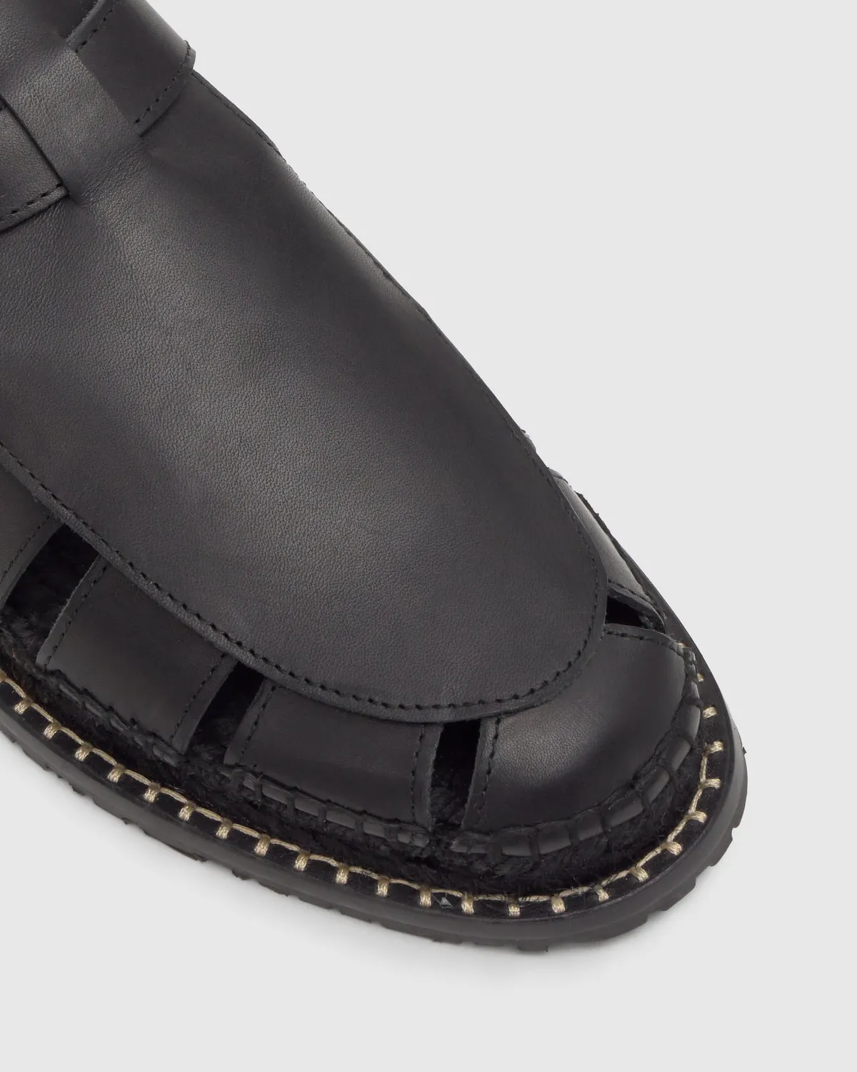 Castaner Fito C/261 sandalen zwart nappa leer heren