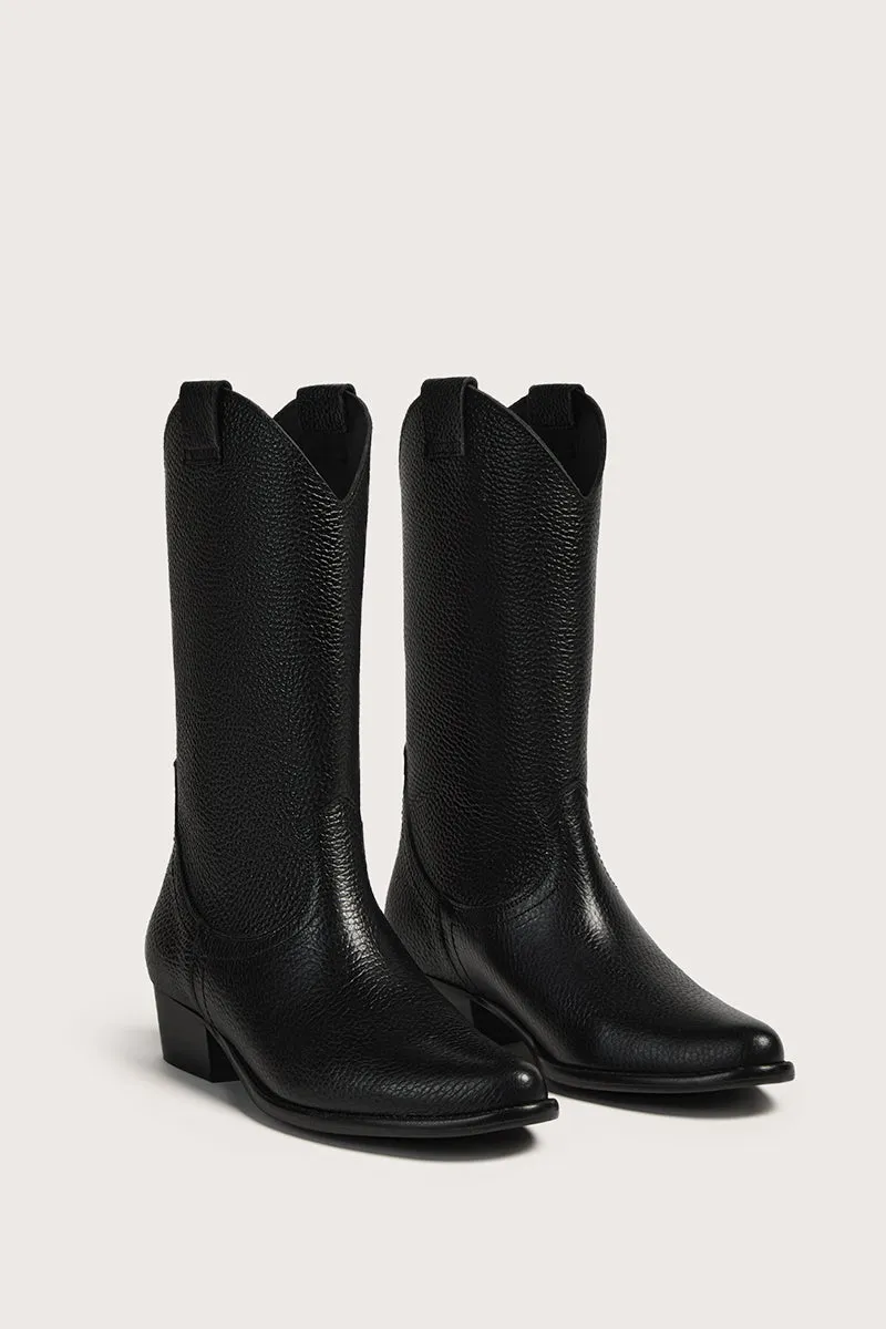 Bryan Stepwise Jandra cowboylaarzen zwart vintage