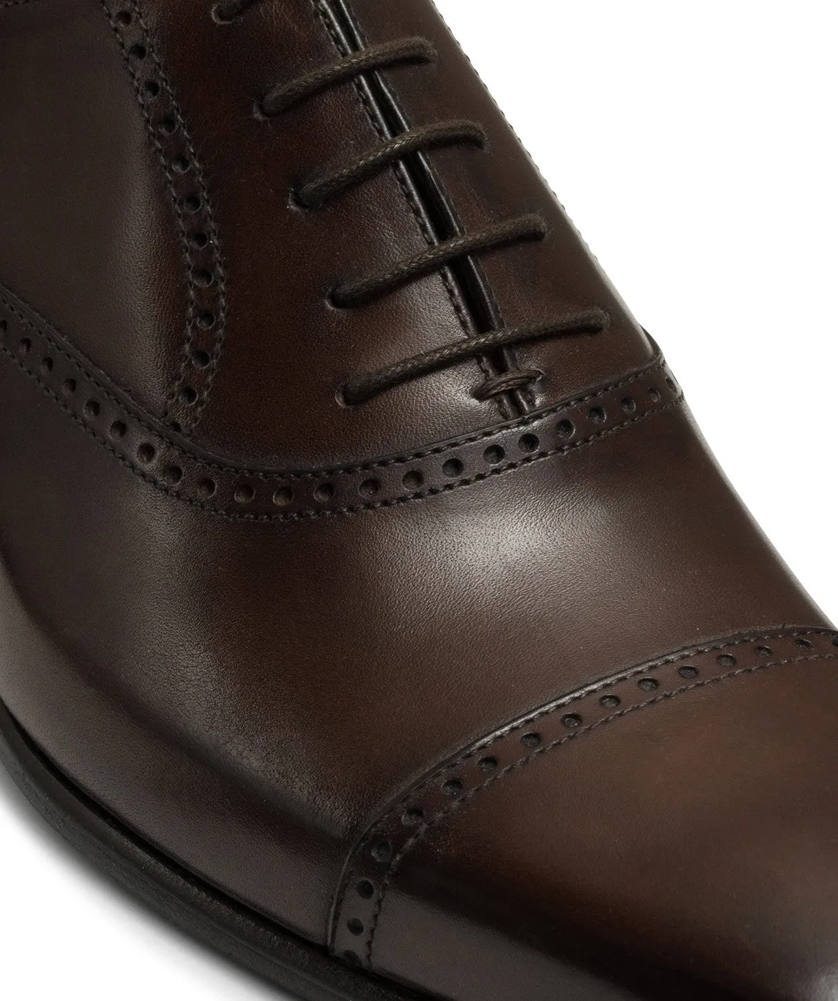 Finsbury Pharel Oxford bruin nette schoen boxcalf