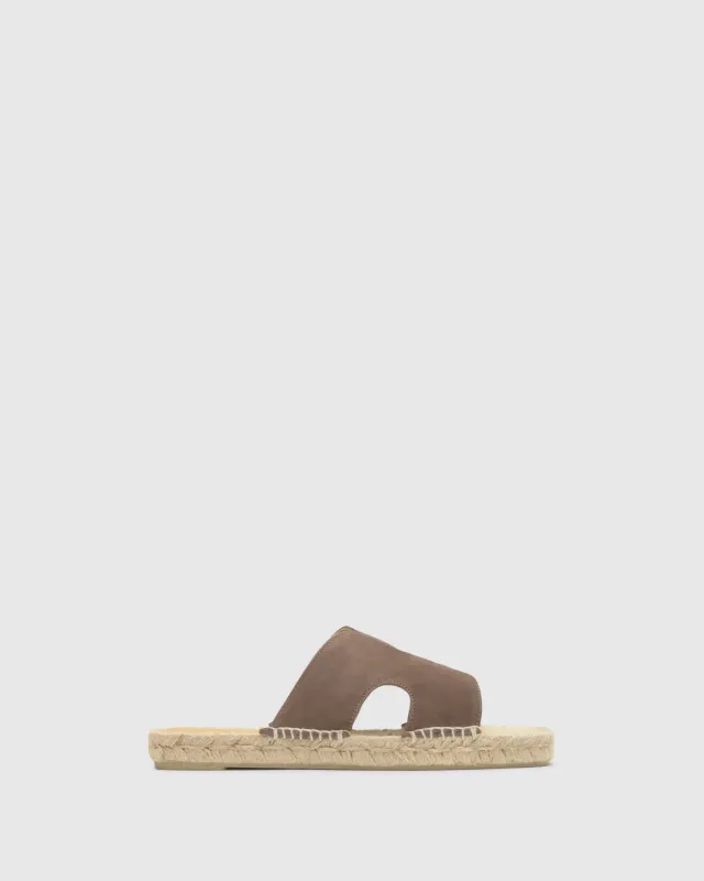Castaner Priya/007 sandalen taupe suède dames plat