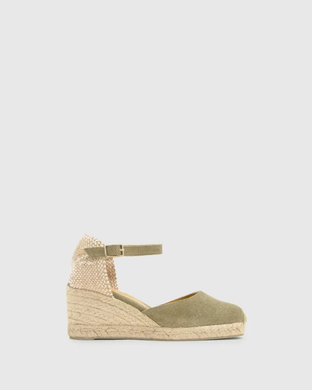Castaner Carol 6/002 espadrille laurel groen canvas