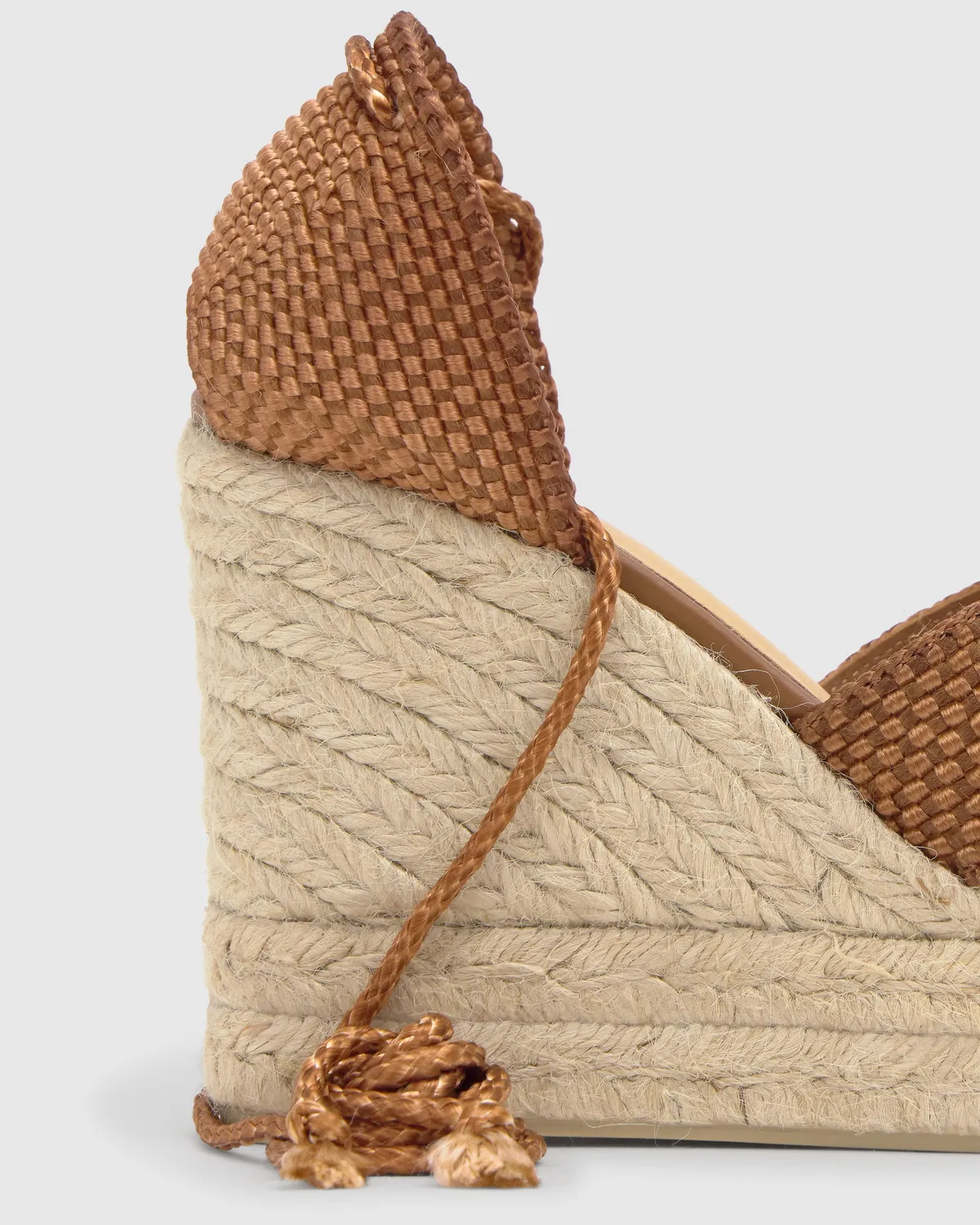 Castaner Becca/8ED/298 sleehaksandaal bruin jute