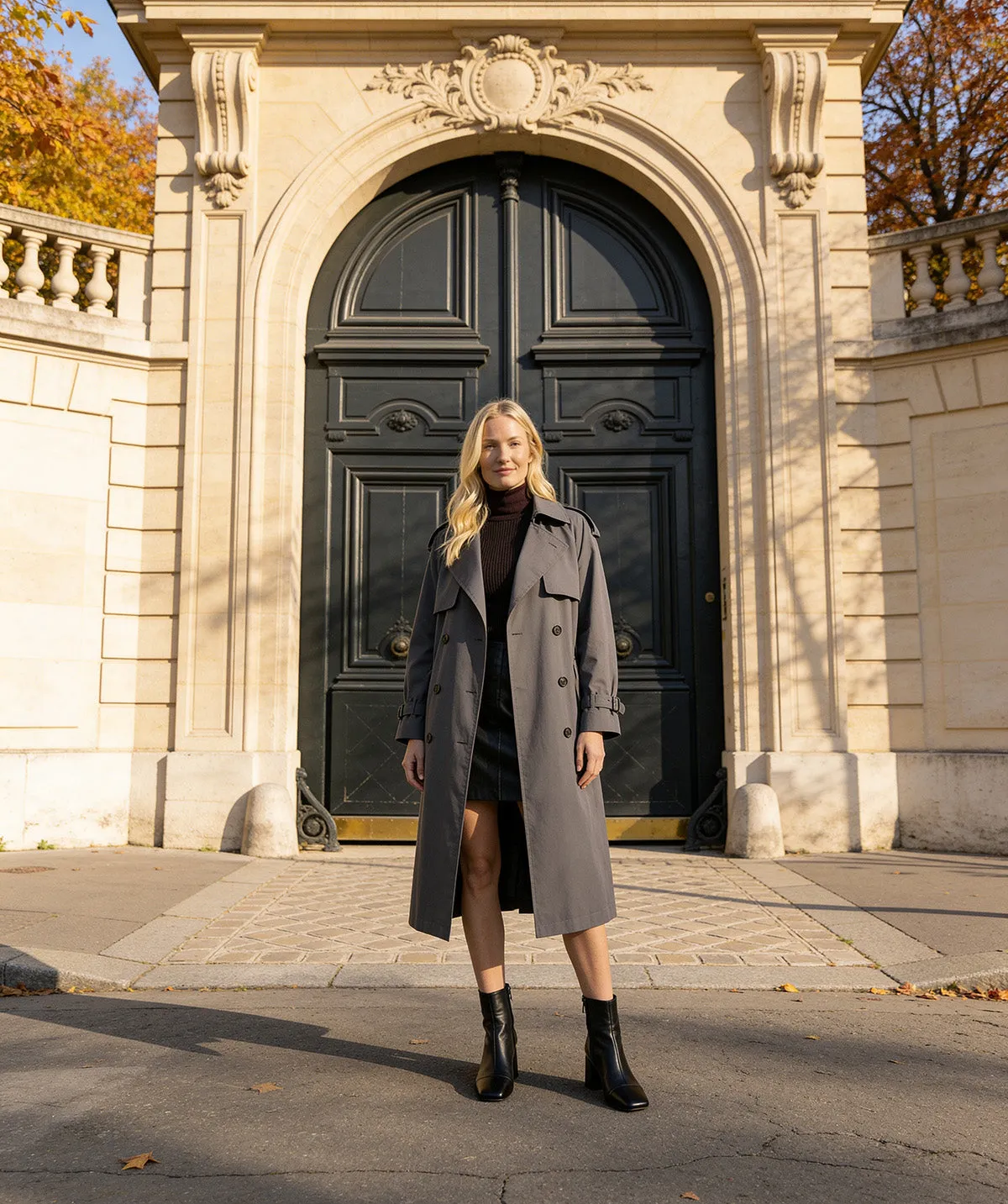 Finsbury Laure enkellaarzen zwart leer