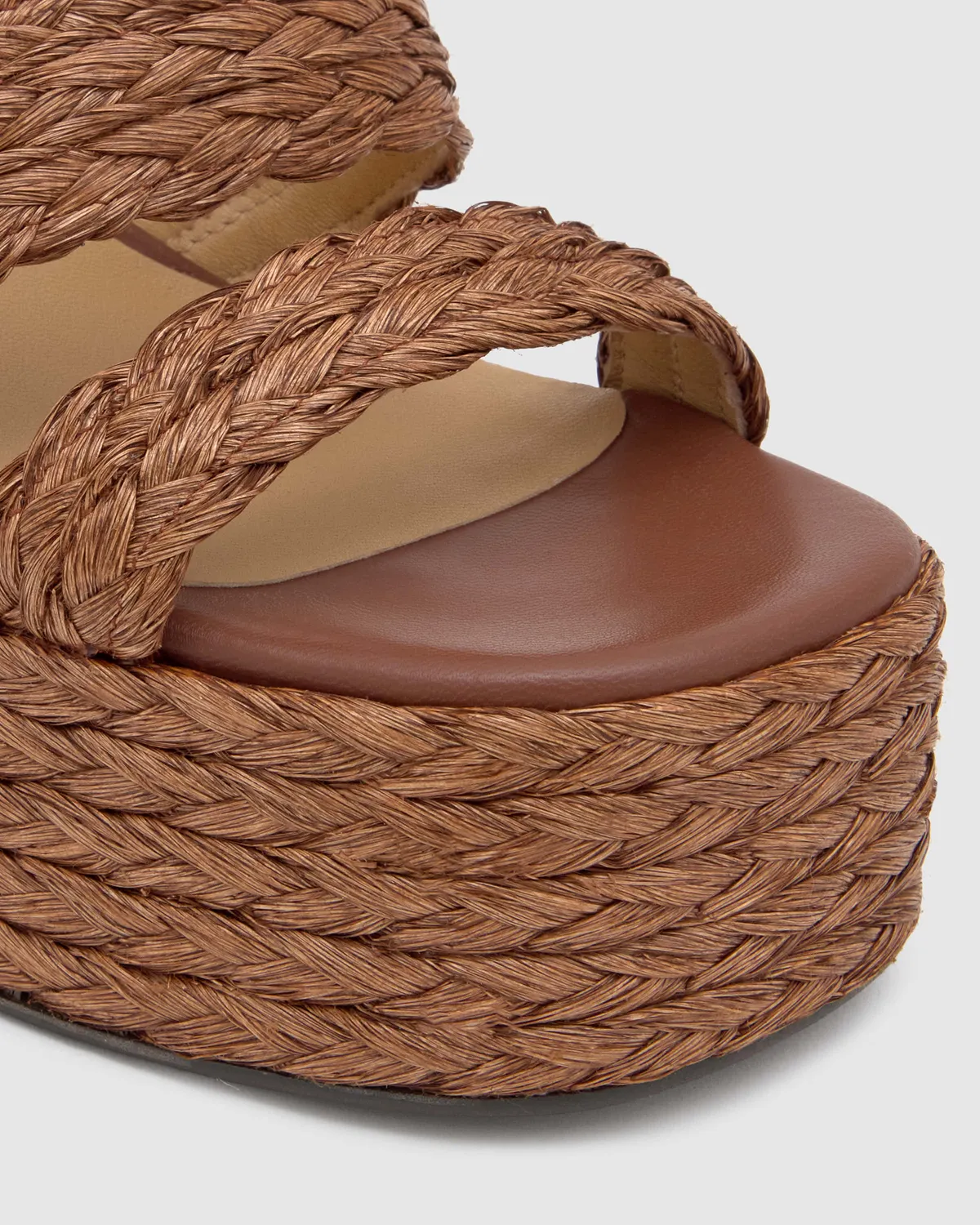 Castaner Fresa 258 sandalen bruin raffia