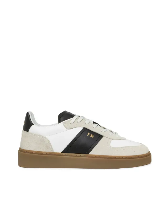 Finsbury Alexis sneakers zwart wit heren