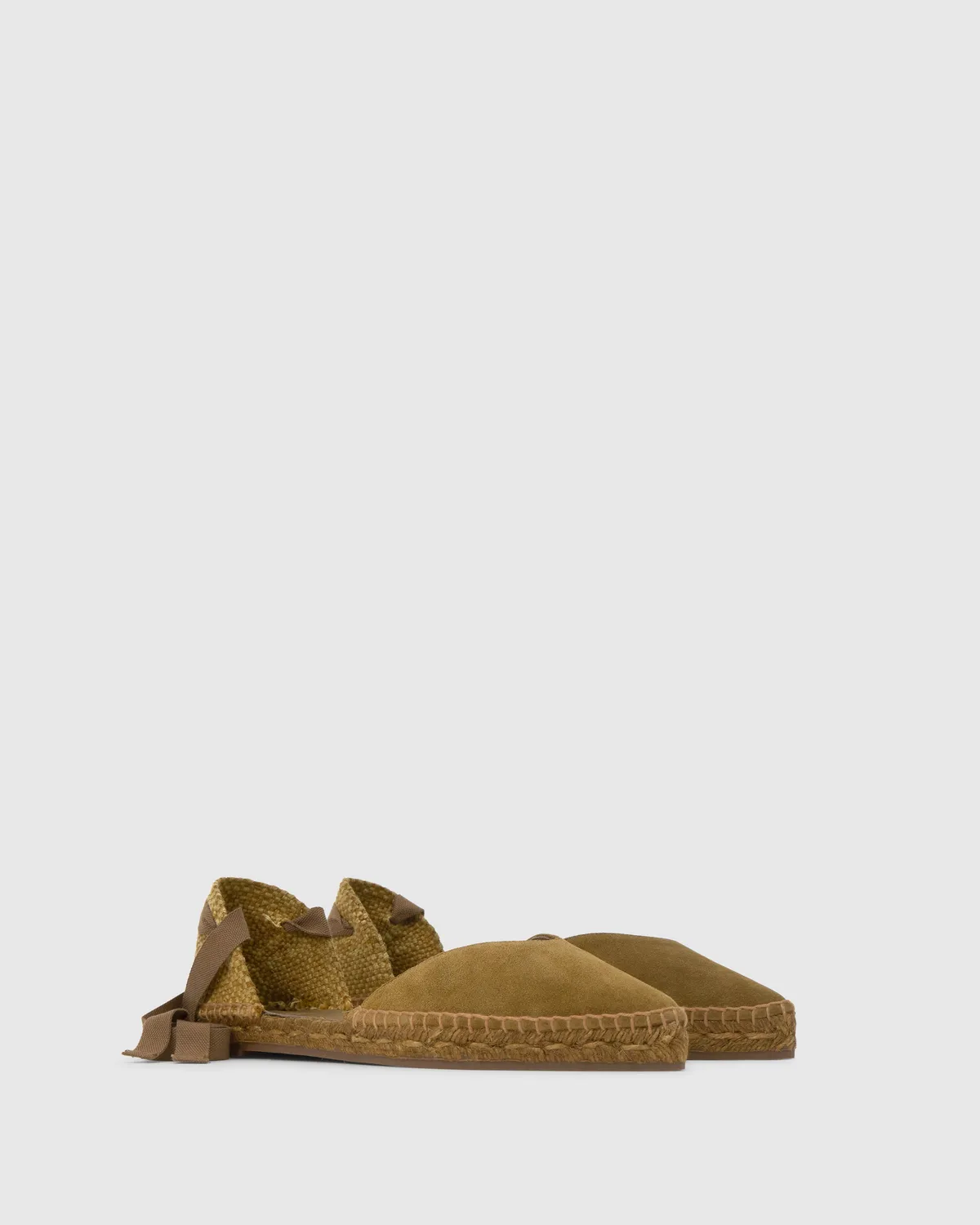 Castaner Brava C 186 espadrille bruin suède plat