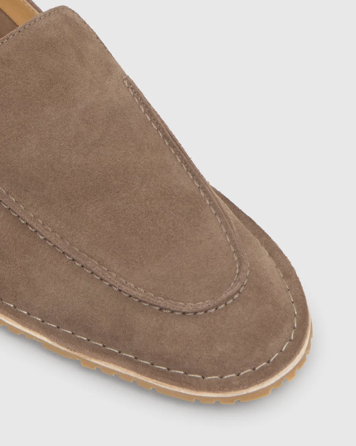 Castaner Litos 186 loafers topo suède jute profiel