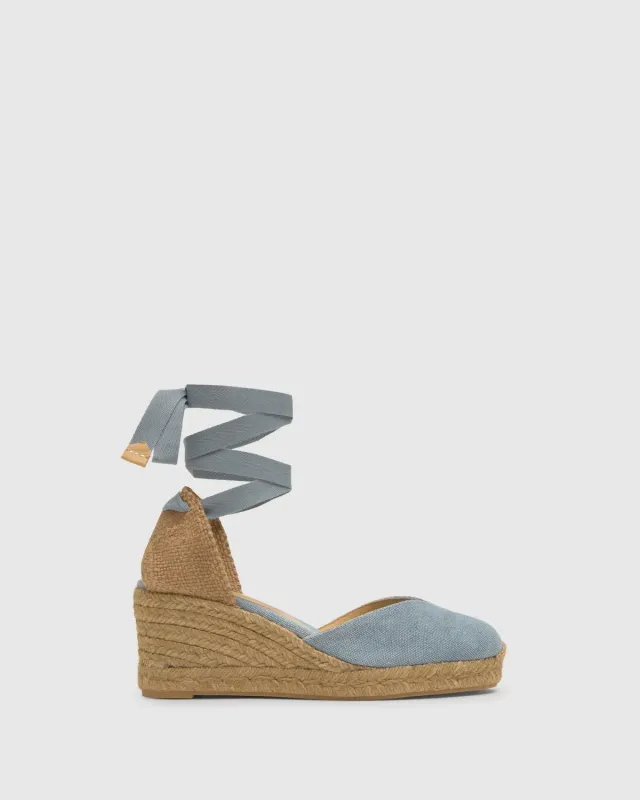 Castaner Chiara T/6/002 espadrilles acqua 7 cm