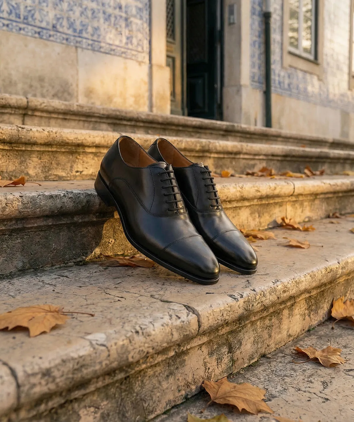 Finsbury WHITNEY oxfordschoenen zwart boxcalf heren
