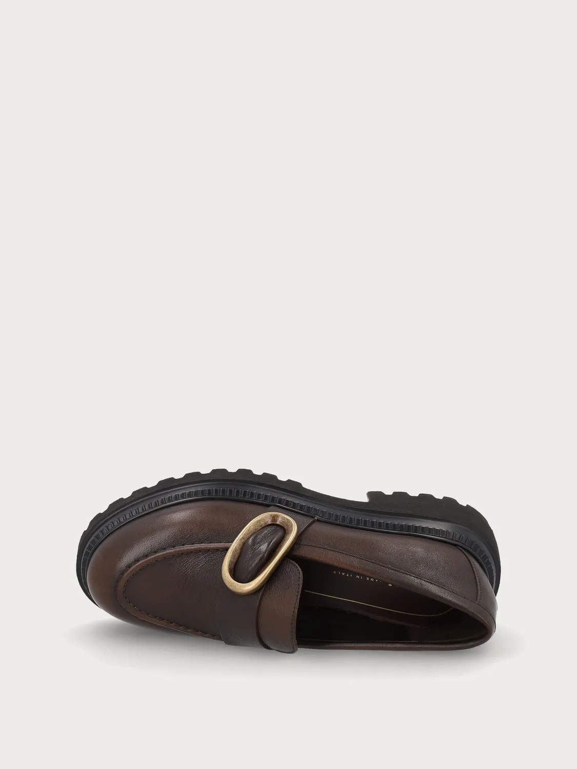 Frau Verona chunky loafers bruin leer
