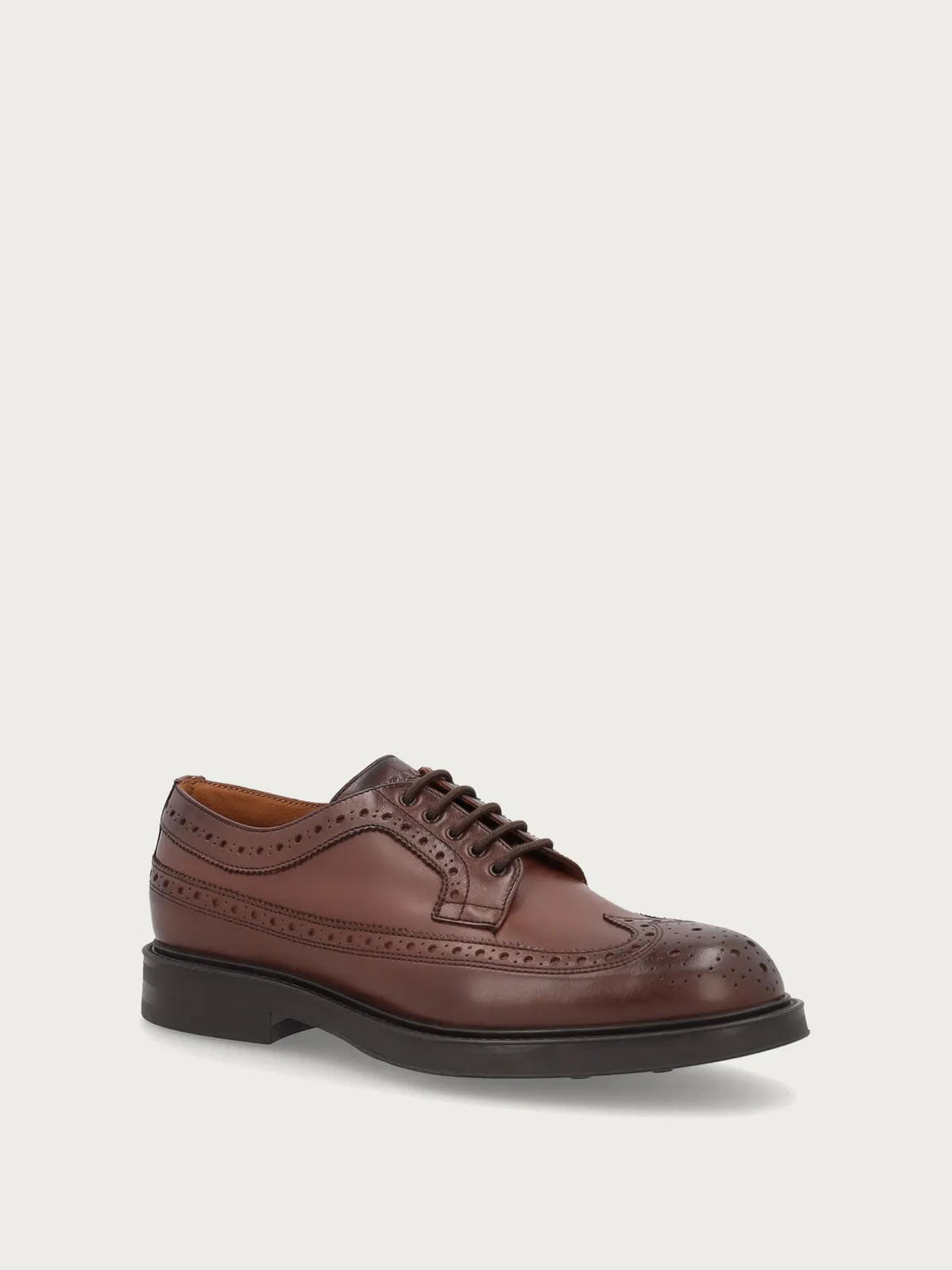 Frau Verona bruine leren veterschoenen brogue