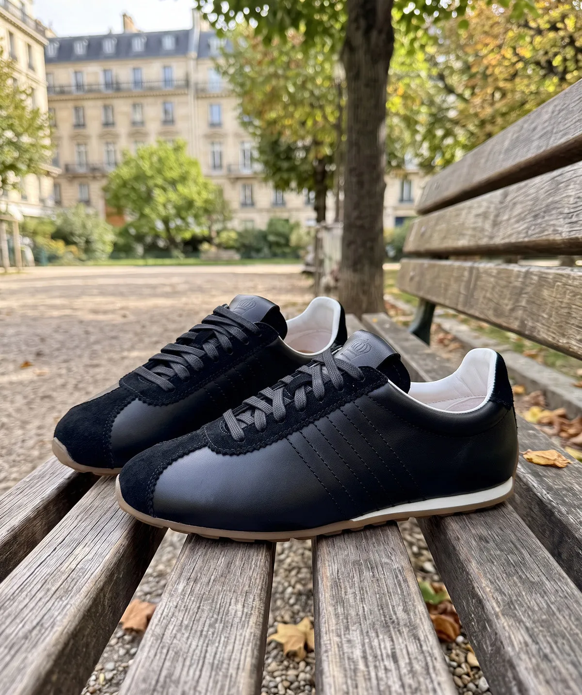 Finsbury Elena sneaker zwart leer dames tennis