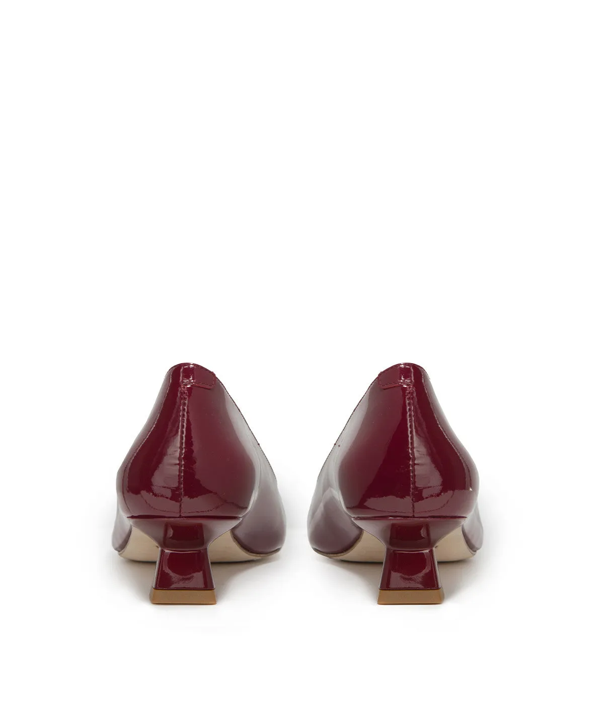 Finsbury Noemie pumps cherry bordeaux leer