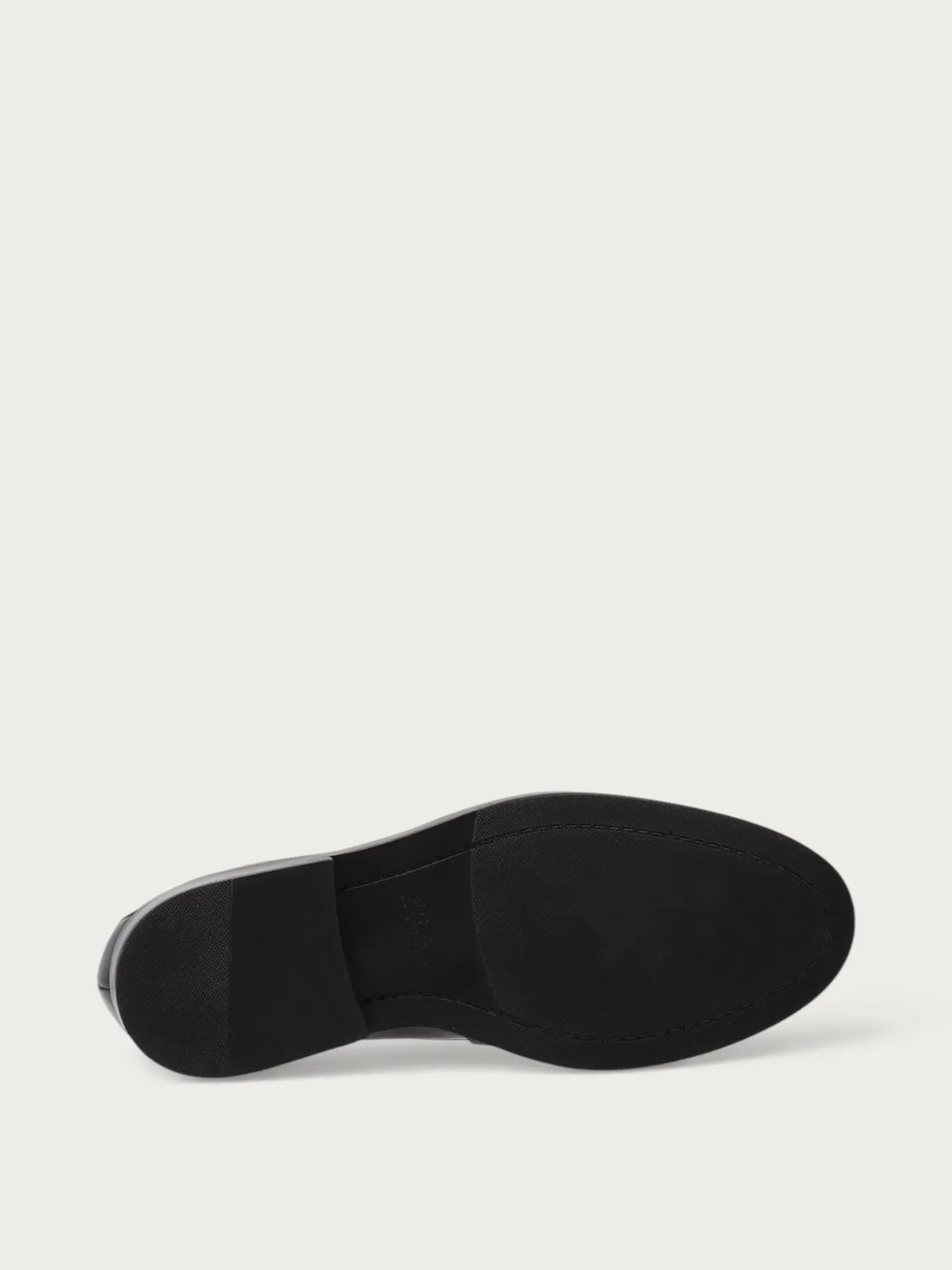 Frau Verona varsity loafers zwart geborsteld leer