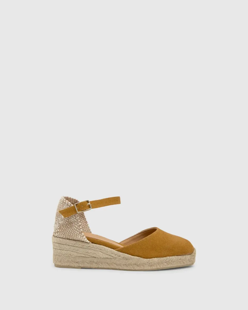 Castaner Carol/3/002 espadrilles amber katoen 5 cm