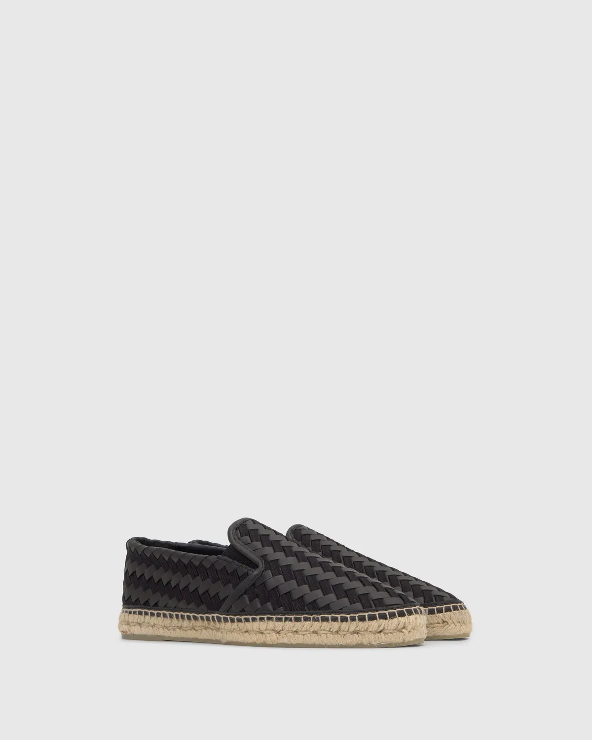 Castaner Jan 286 espadrilles zwart leer