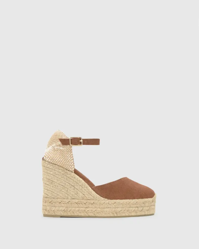 Castaner Carol/8ED/002 espadrilles pecan jute 11 cm