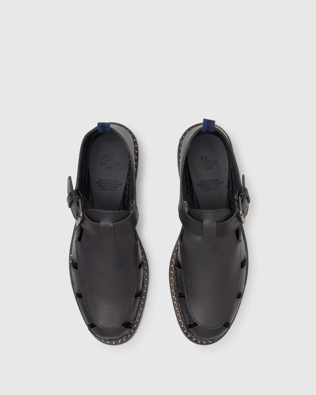 Castaner Fito C/261 sandalen zwart nappa leer heren