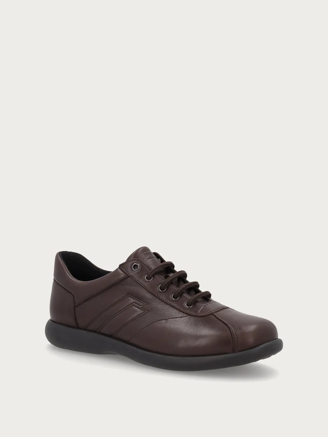 Frau Verona Comfort bruine sneakers leer