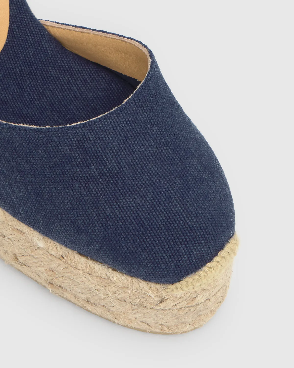 Castaner Carina 8ED 002 espadrilles blauw katoen